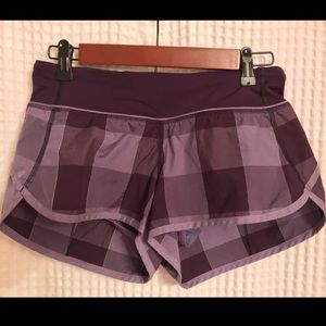 Lululemon Speed shorts